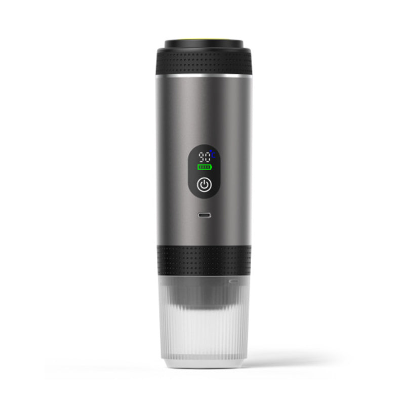 GearPeak Portable Espresso Machine with Digital Display – 3-in-1 Capsule, Pod & Ground Coffee Maker