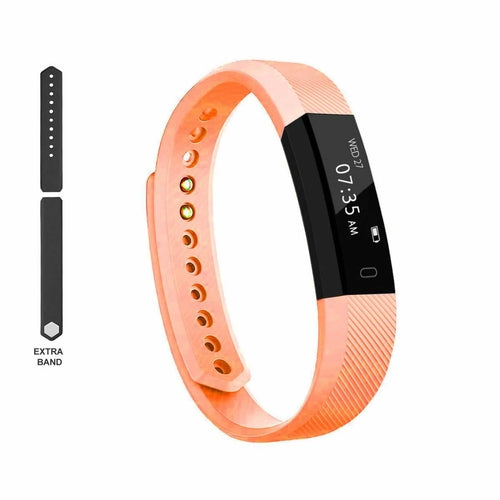 GearPeak SmartFit Slim Activity Tracker Smart Watch – Heart Rate, Sleep & Step Monitor