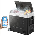 GearPeak Portable Car Refrigerator – 12V/24V DC & 240V AC Compressor Cooler, -20°C Cooling
