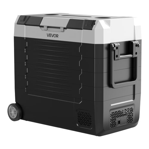 GearPeak Portable Car Refrigerator – 12V/24V DC & 240V AC Compressor Cooler, -20°C Cooling